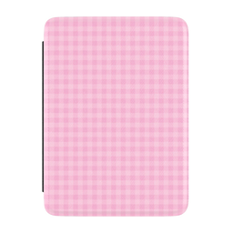 Sweet Jam | Light Pink Gingham Kindle Case