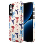American Girlie | Red White & Blue Bows Case