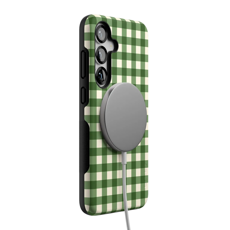 Checked Twice | Green Plaid Case