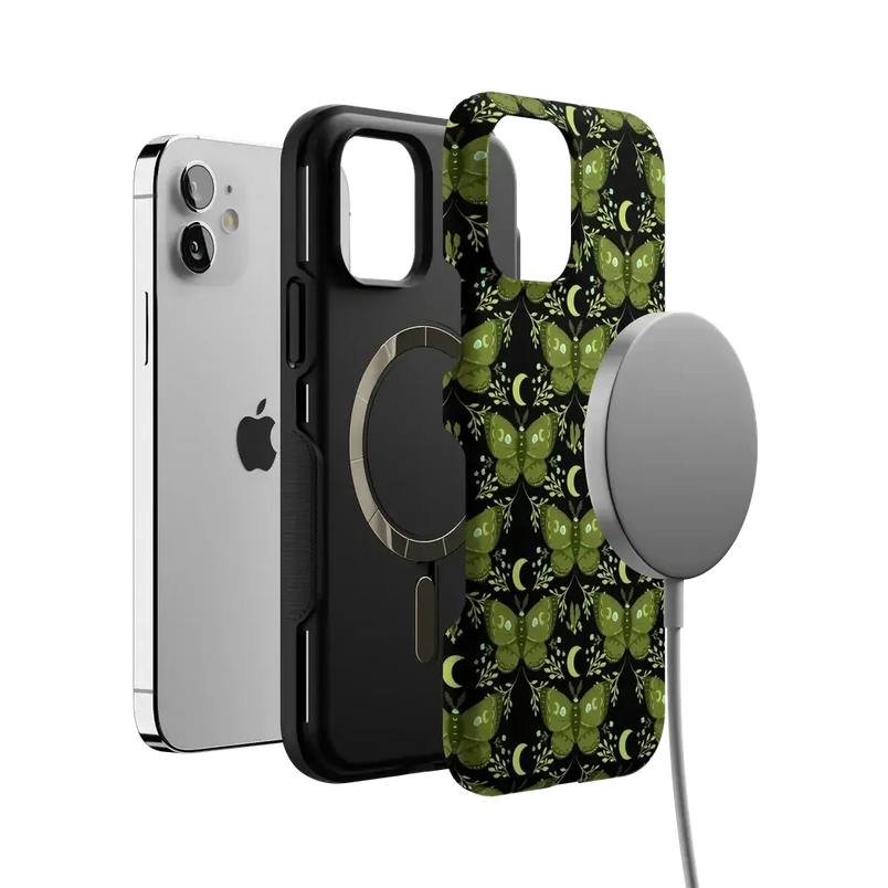 Mystic Moths | Green Twilight Case