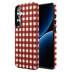 Checked Twice | Red Plaid Case