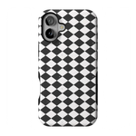 Salem's Hex | Black & White Checkered Case