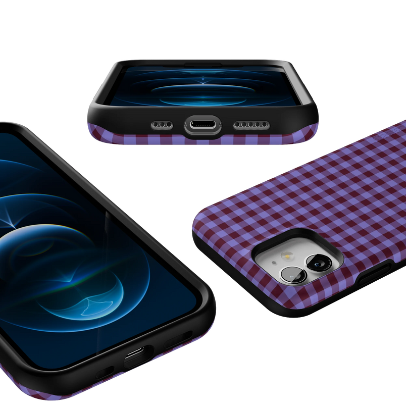 Sweet Jam | Purple Gingham Case