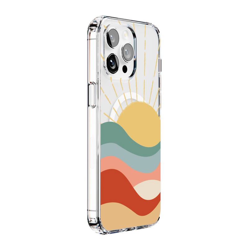 Here Comes the Sun | Colorblock Sunset Case