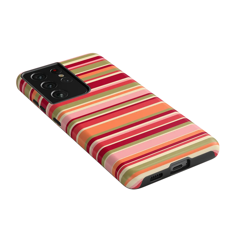 Citrus Stripes | Poolside Print Case