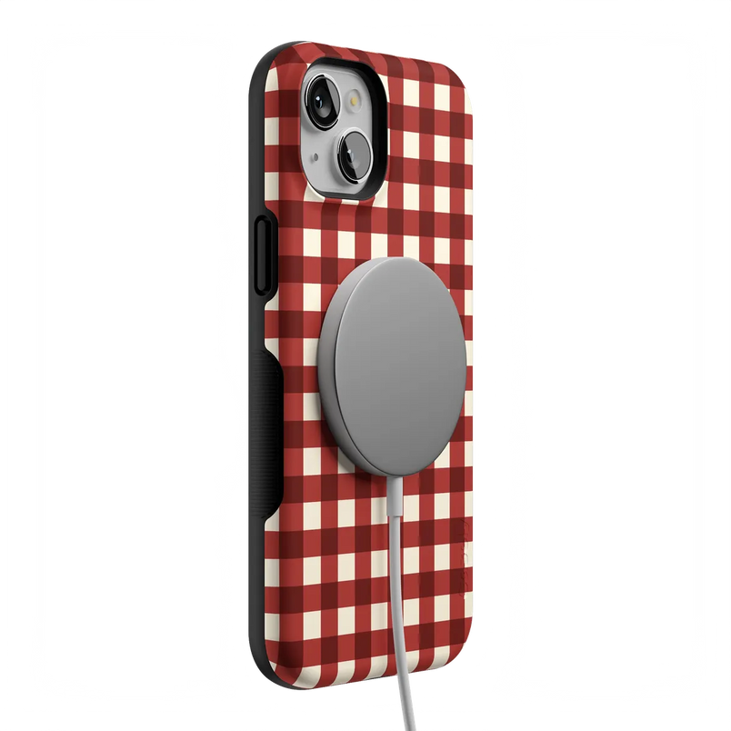 Checked Twice | Red Plaid Case