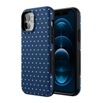 On the Dot | Navy Polka Dot Case