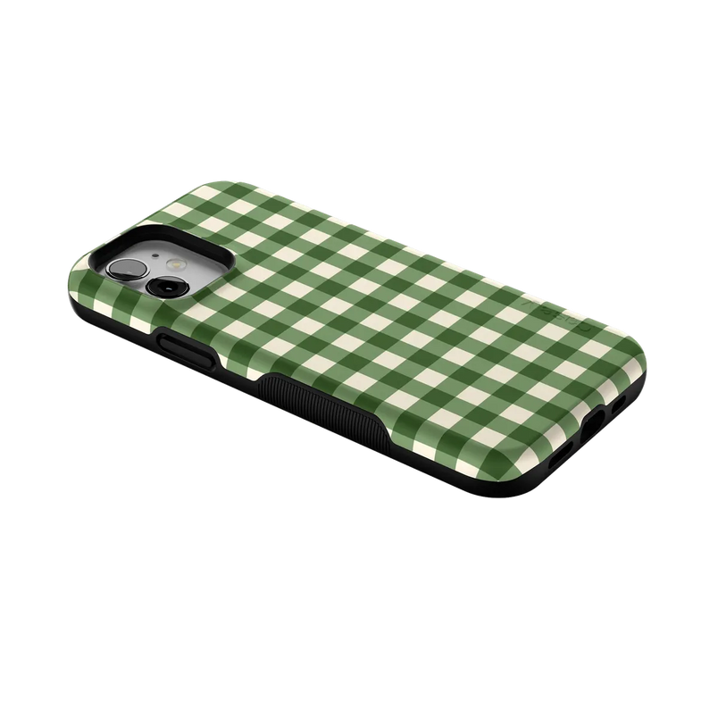 Checked Twice | Green Plaid Case