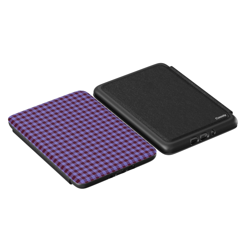 Sweet Jam | Purple Gingham Kindle Case