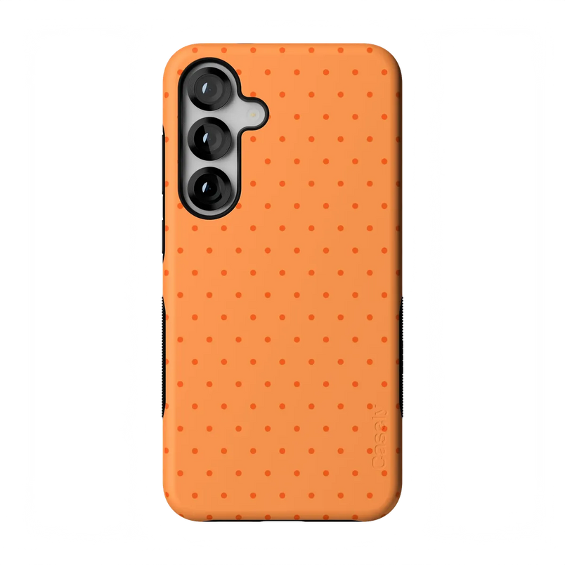 On the Dot | Orange Polka Dot Case