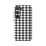 Salem's Hex | Black & White Checkered Case