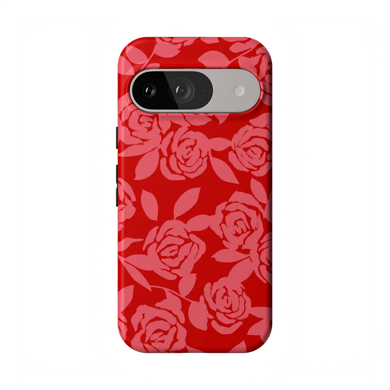 Final Rose | Red & Pink Floral Case