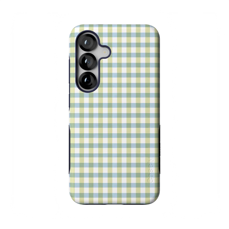 Pastel Picnic | Blue & Green Gingham Case
