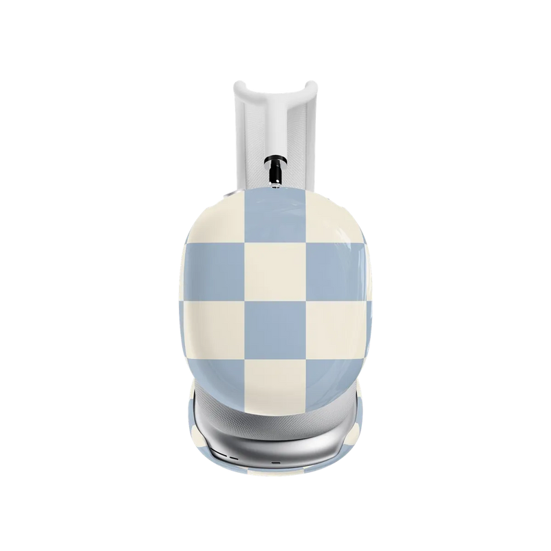Fit Check | Light Blue Checkerboard AirPods Max Case