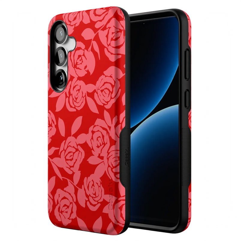 Final Rose | Red & Pink Floral Case