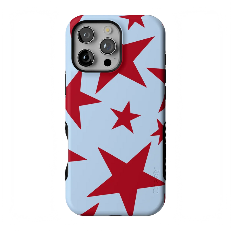 Stars Align | Blue & Red Stars Case - iPhone 16 Pro