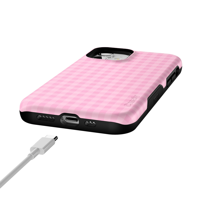 Sweet Jam | Light Pink Gingham Case