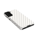 On the Dot | White Polka Dot Case