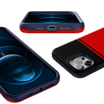 Storm Warning | Black & Red Stripes Case