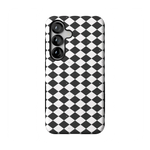 Salem's Hex | Black & White Checkered Case