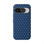 On the Dot | Navy Polka Dot Case