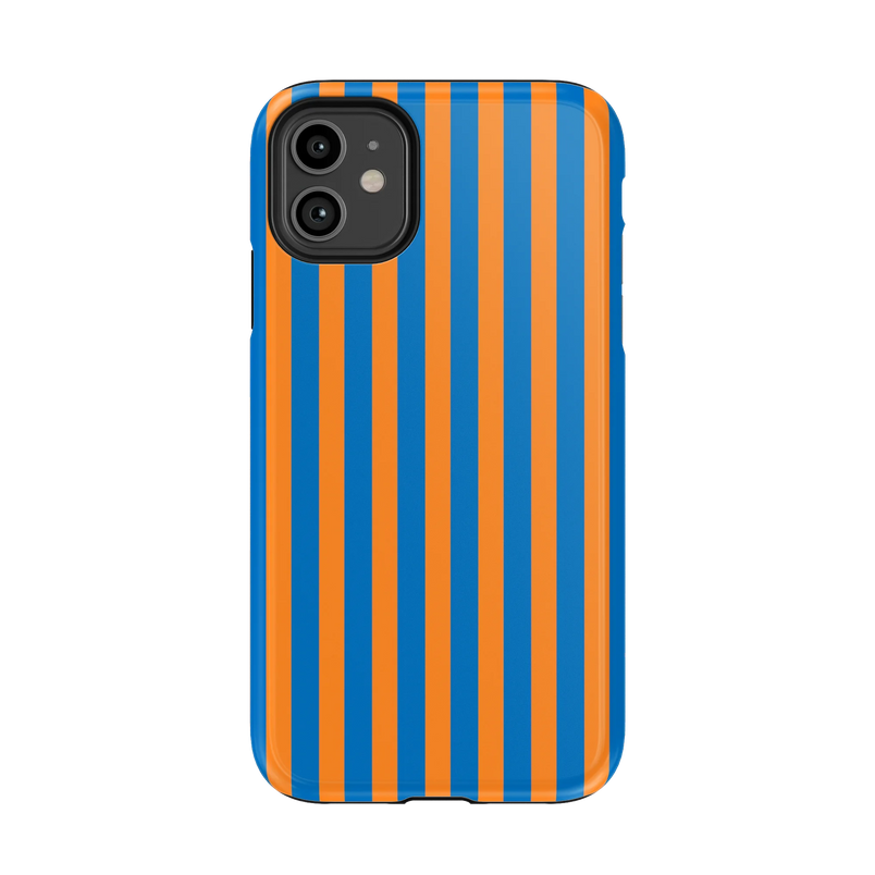 Go New York | Blue & Orange Stripes Case - iPhone 11