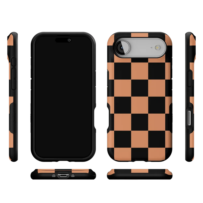 Fit Check | Black & Brown Checkerboard Case