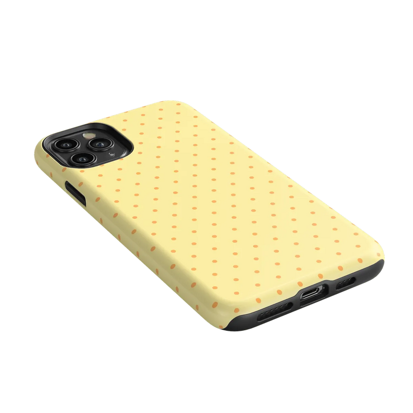 On the Dot | Yellow Polka Dot Case