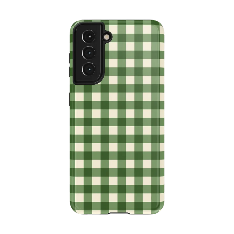 Checked Twice | Green Plaid Case