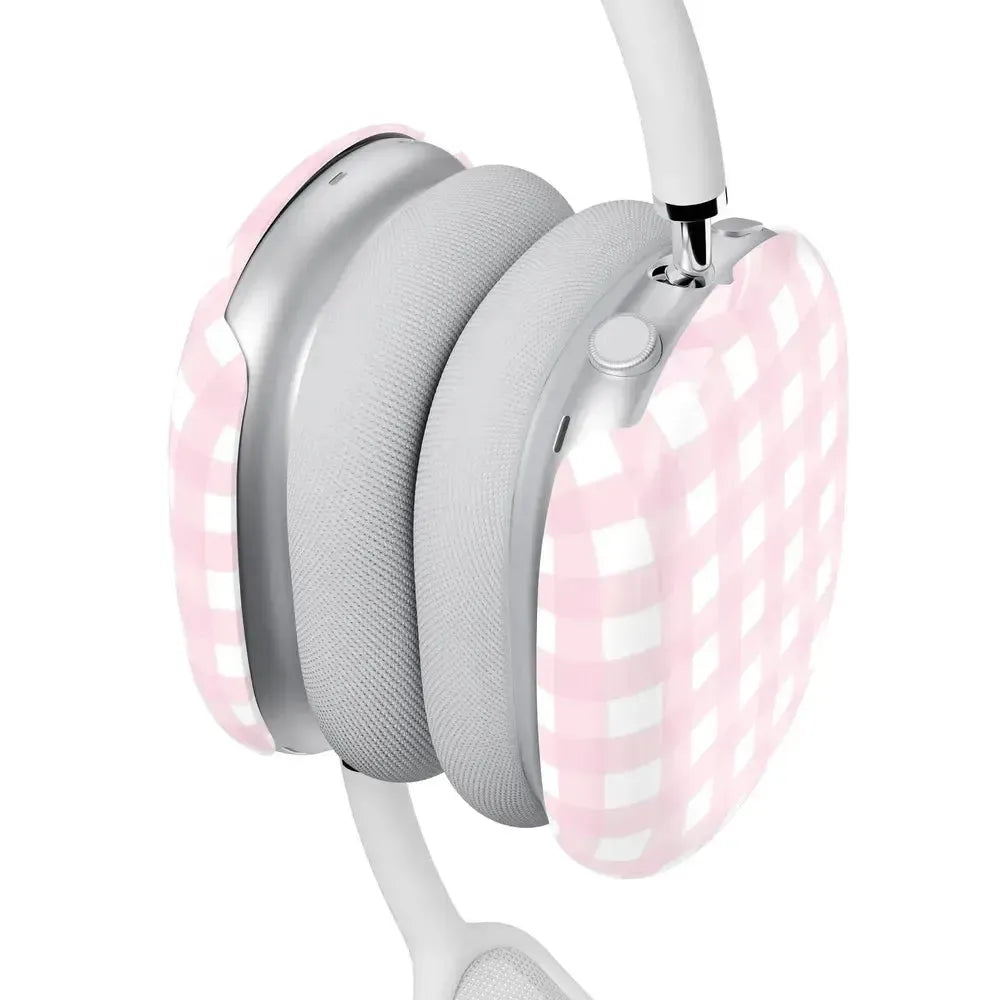 Pink Plaid Sunday Best AirPods Max Case - Thumbnail 2