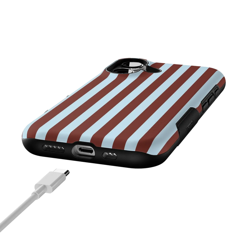 Sunday in Brooklyn | Chocolate Stripes Case
