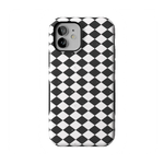 Salem's Hex | Black & White Checkered Case