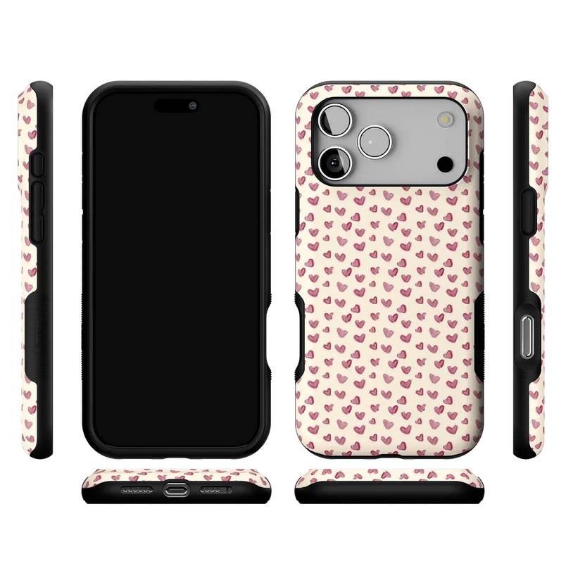 Lovebug | Mauve Hearts Case