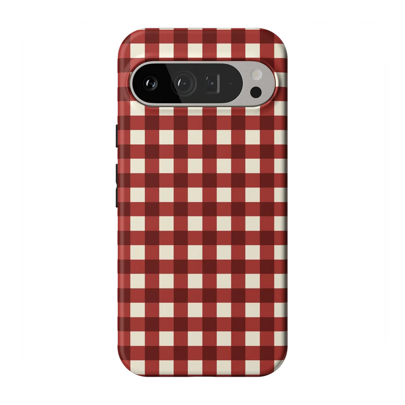 Checked Twice | Red Plaid Case