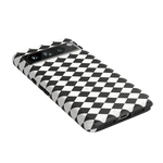 Salem's Hex | Black & White Checkered Case