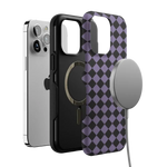 Midnight Hex | Purple Checkered Case
