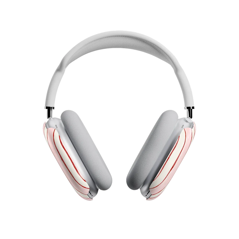 Pretty in Pastel | Blush Stripes AirPods Max Case