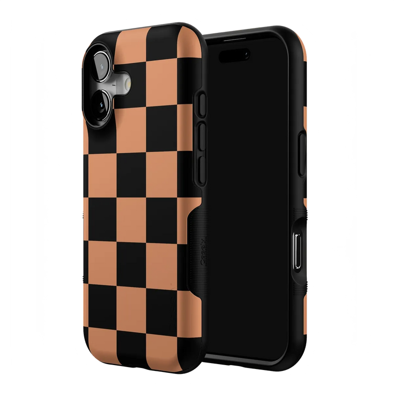 Fit Check | Black & Brown Checkerboard Case