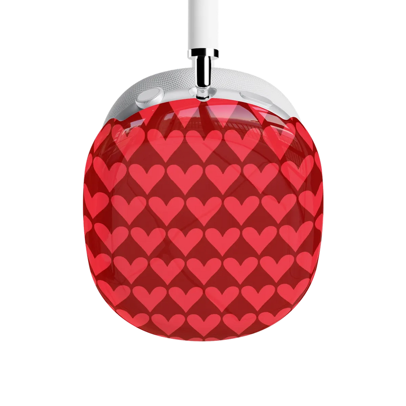 Crazy in Love | Red Hearts AirPods Max Case