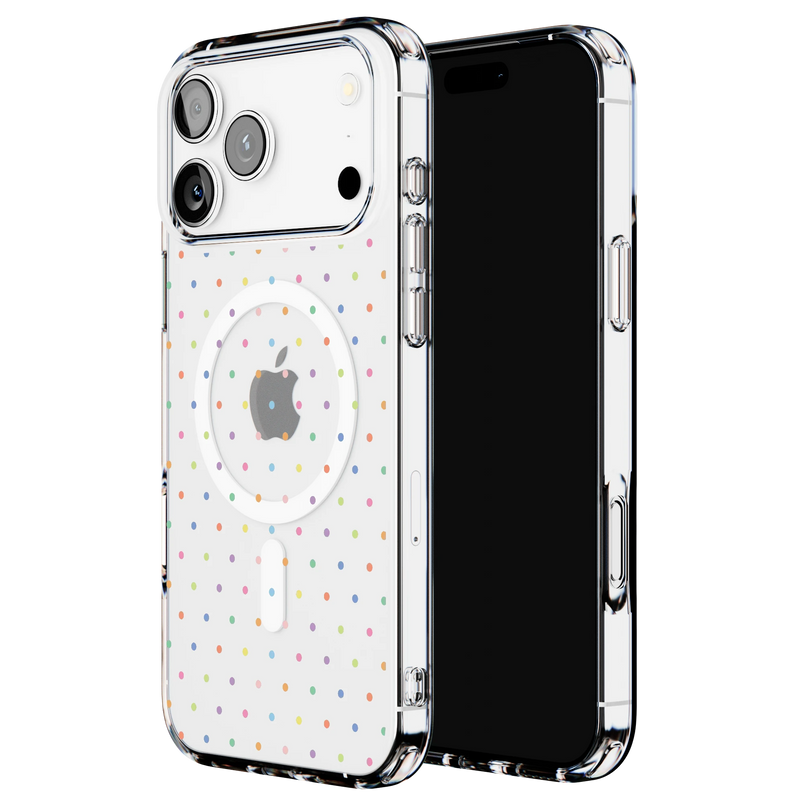 On the Dot | Rainbow Polka Dot Case