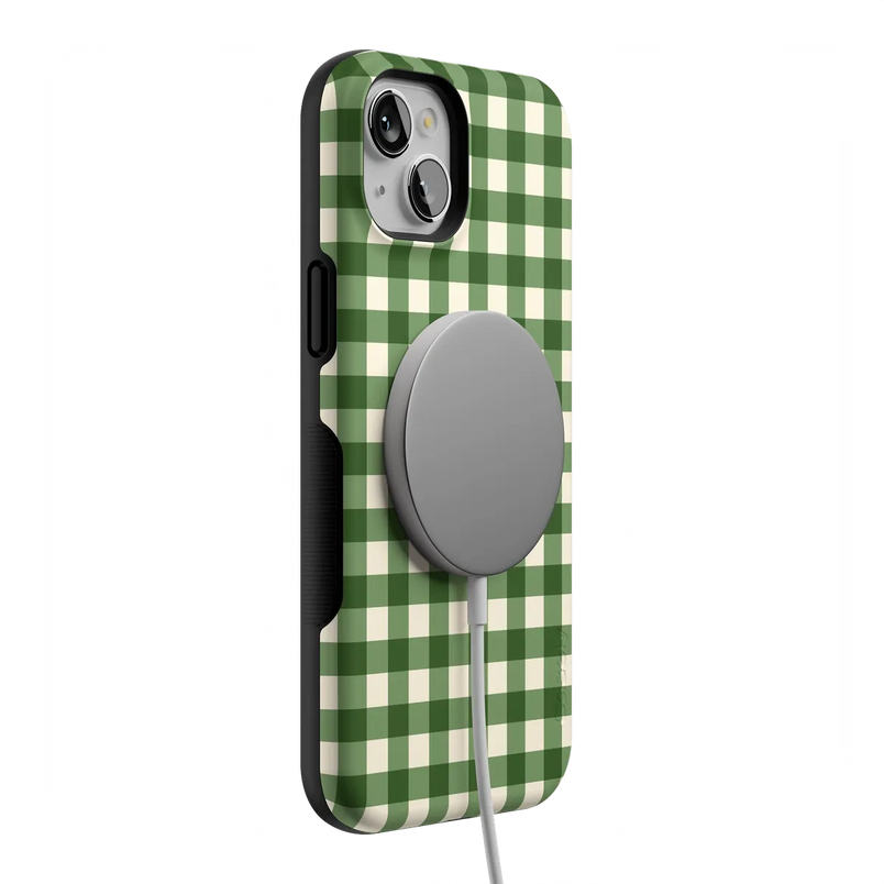 Checked Twice | Green Plaid Case