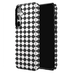 Salem's Hex | Black & White Checkered Case