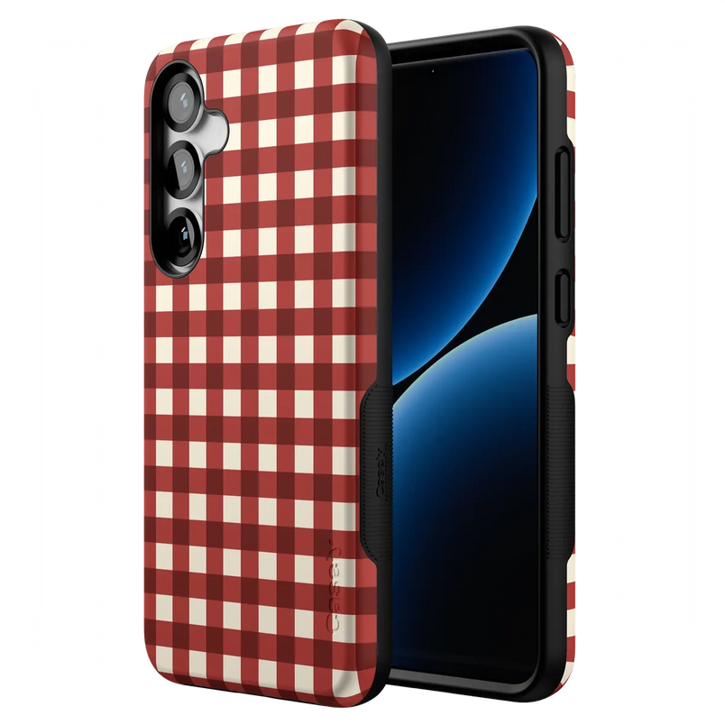 Checked Twice | Red Plaid Case
