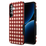 Checked Twice | Red Plaid Case