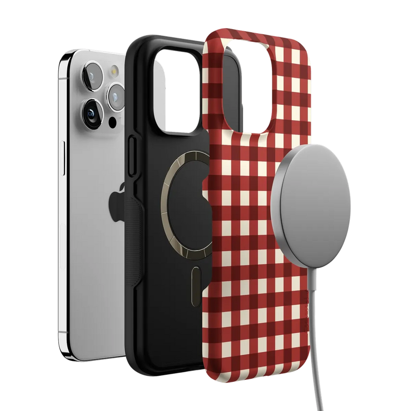 Checked Twice | Red Plaid Case