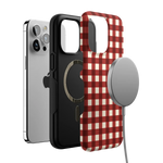 Checked Twice | Red Plaid Case
