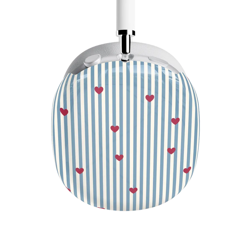 Love Lines | Blue Stripes AirPods Max Case