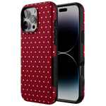 On the Dot | Maroon Polka Dot Case