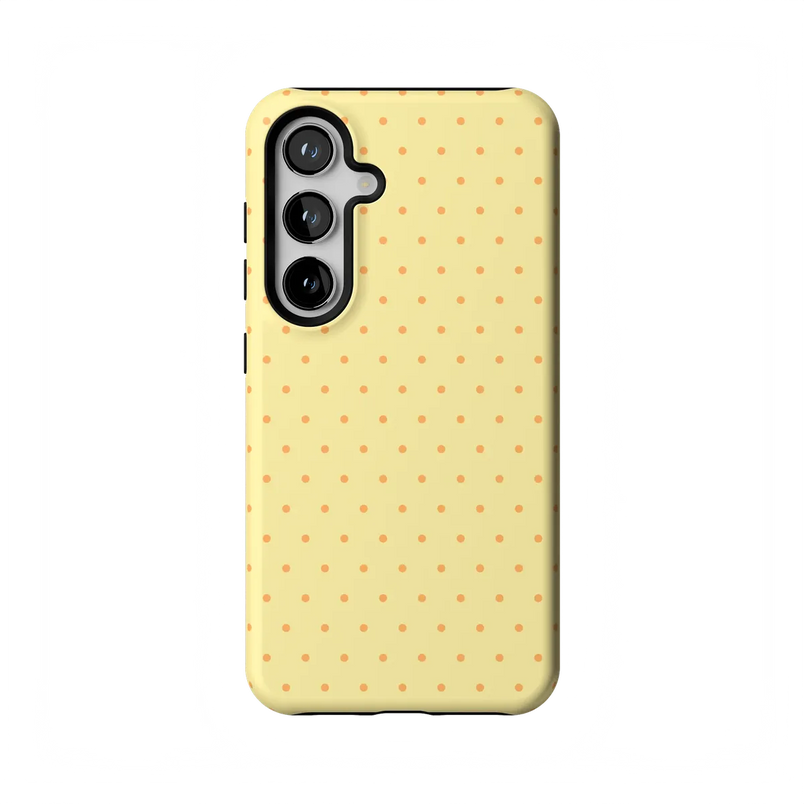 On the Dot | Yellow Polka Dot Case