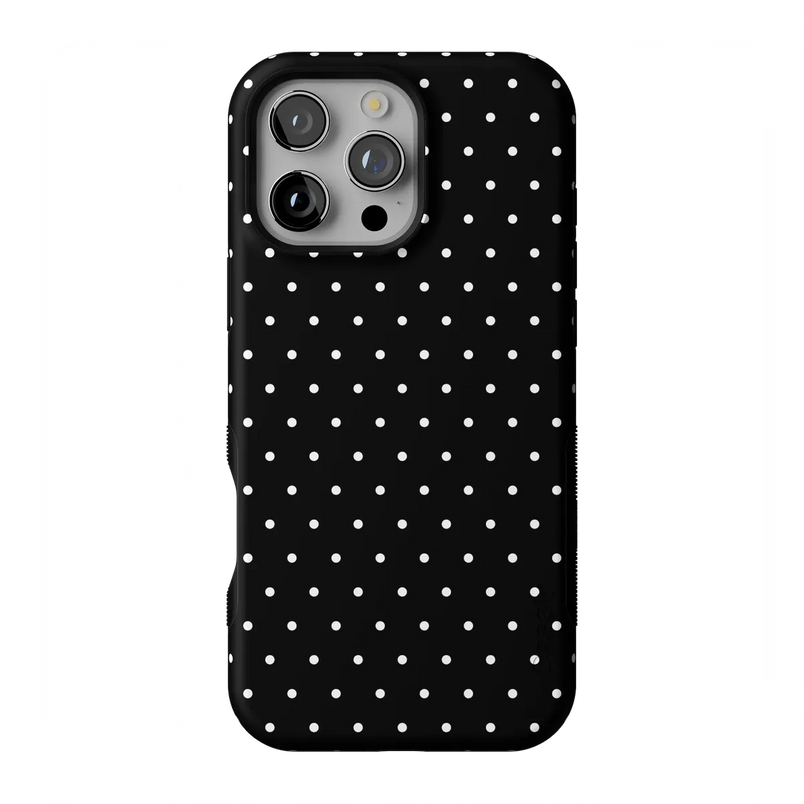 On the Dot | Black Polka Dot Case